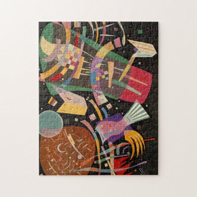 Puzzle Composition Kandinsky 10 Peinture Abstraite (Vertical)