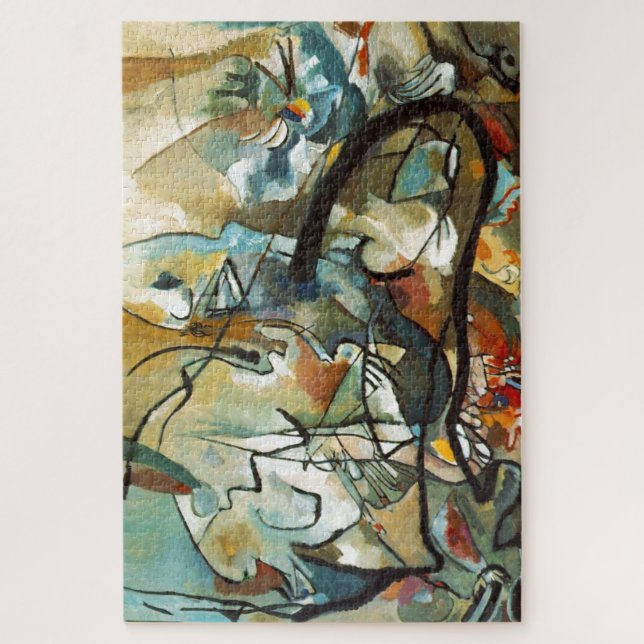 Puzzle Composition Kandinsky V Peinture Abstraite (Vertical)
