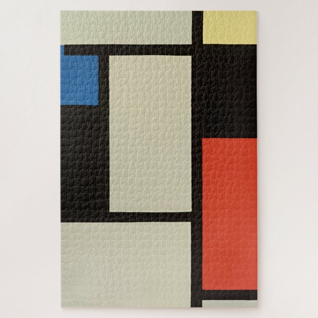 Puzzle Composition mondrienne Art moderne de la peinture  (Vertical)