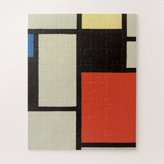 Puzzle Composition mondrienne Art moderne de la peinture
