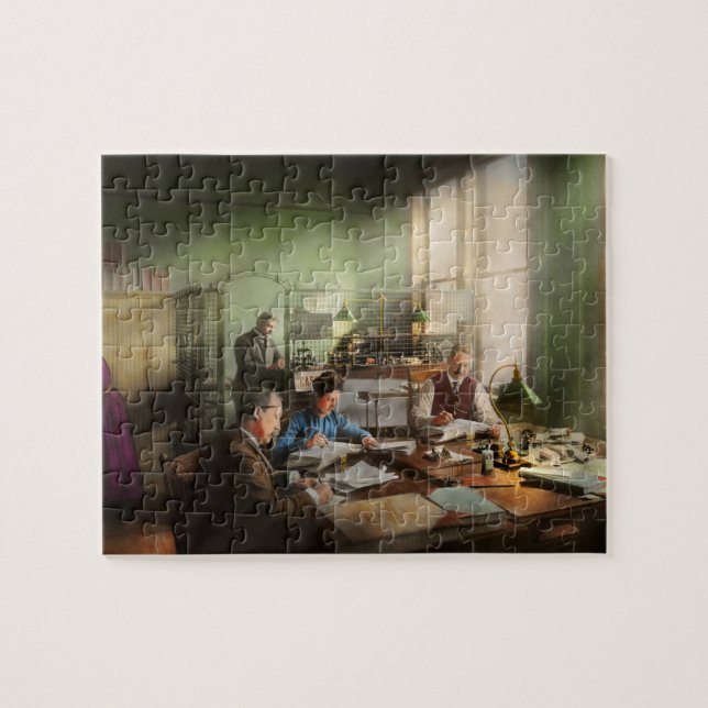 Puzzle Comptable - Service de la comptabilité 1902 (Horizontal)