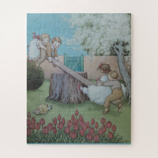 Puzzle Comptine de Bascule Margery Daw