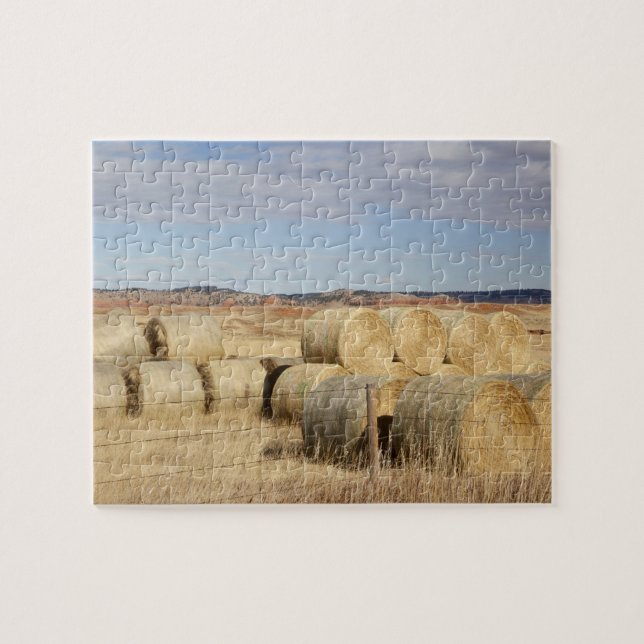 Puzzle Comté de Crook, Balles de foin (Horizontal)