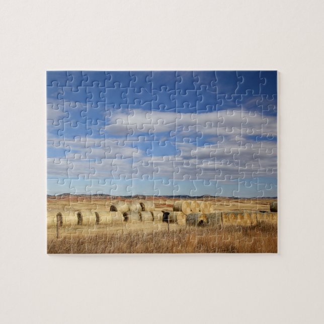 Puzzle Comté de Crook, Balles de foin (Horizontal)
