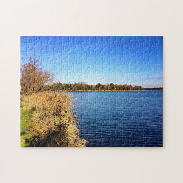 Puzzle Comus Lake, Delavan, Wisconsin (Horizontal)