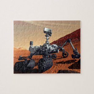 Puzzle Concept artistique du rover de Mars Curiosity de l