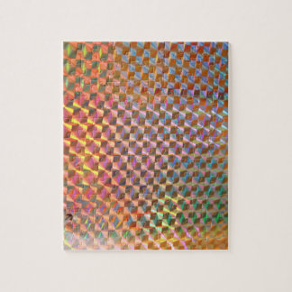 Puzzle conception colorée de photographie olographe en