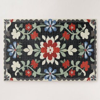Puzzle Conception d'art folklorique vintage