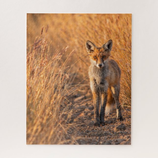 Puzzle Conception de faune inspirée de la nature du renar (Vertical)
