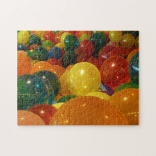 Puzzle Conception de fête de ballons colorés