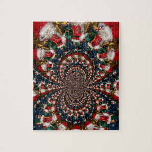 Puzzle Conception de kaléidoscope de Noël spécial Père No