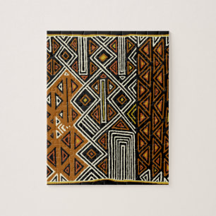 Puzzle Conception de Kuba Tribal Africain