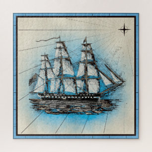 Puzzle Conception de la série nautique 14