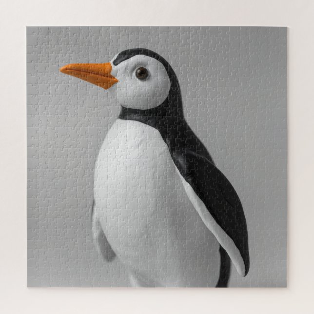 Puzzle Conception de manchot mignon – Animal d'hiver ador (Vertical)