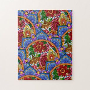 Puzzle Conception de mandala globale, difficile