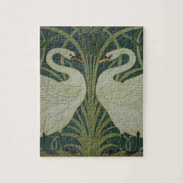 Puzzle Conception de papier peint de "cygne, de (Vertical)