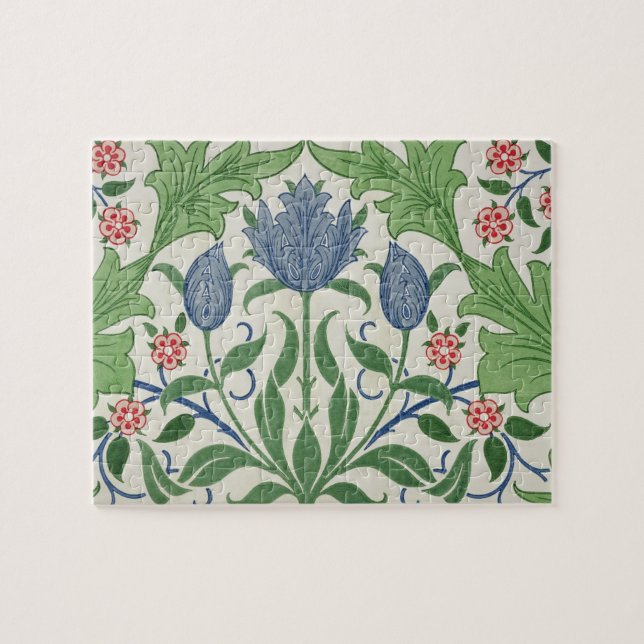 Puzzle Conception de papier peint floral (Horizontal)