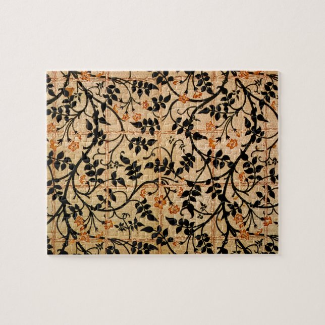 Puzzle Conception de rideau en traînée de jasmin, 1868-70 (Horizontal)