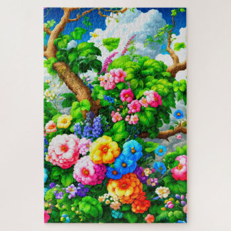Puzzle Conception des fleurs