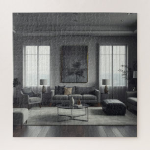 Puzzle Conception d'intérieur de chambre moderne