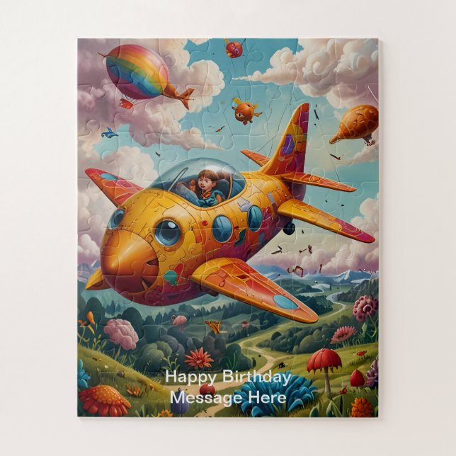 Puzzle Conception fantaisiste et ludique pour enfants (Vertical)