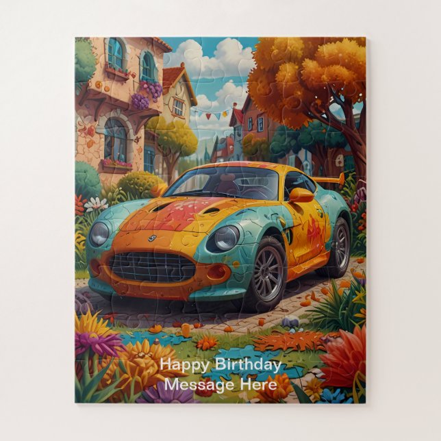 Puzzle Conception fantaisiste et ludique pour enfants (Vertical)