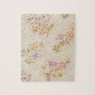 Puzzle Conception florale avec des pivoines, des lis et