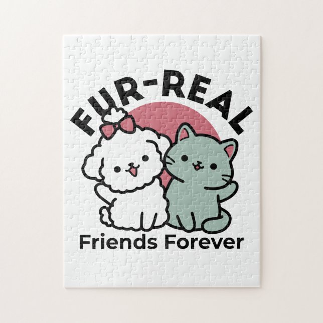 Puzzle Conception "Fur-Real Friends Forever" (Vertical)
