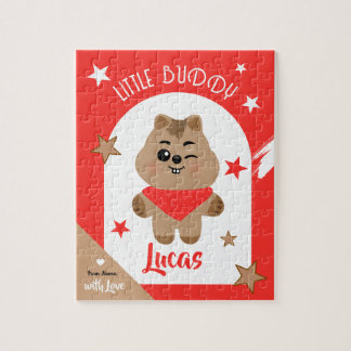 Puzzle Conception personnalisée de petit compagnon Quokka