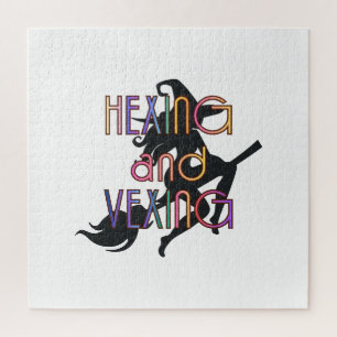 Puzzle Conception sorcière HEXING AND VEXING