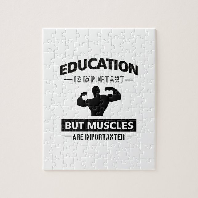 Puzzle Conceptions de forme physique de gymnase (Vertical)