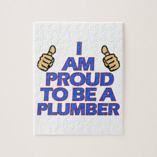 Puzzle conceptions fraîches de plombier