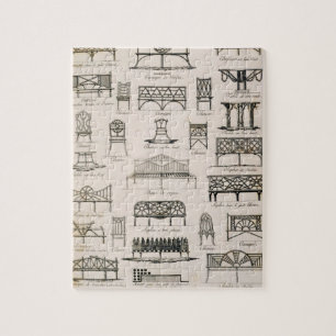 Puzzle Conceptions pour des sièges de jardin, 'd'un