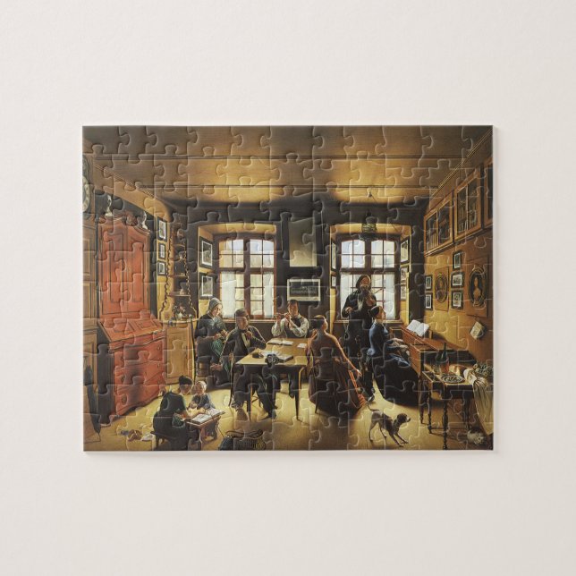 Puzzle Concert de famille Bâle par Sebastian Gutzwiller (Horizontal)