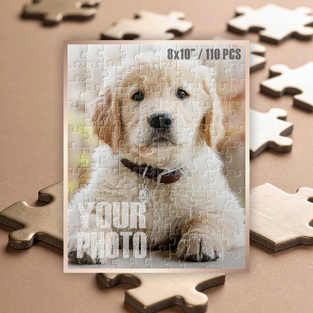 Puzzle Concevez votre propre photo pour animaux de compag (Custom Photo Puzzle - 8x10" / 110 Pieces)