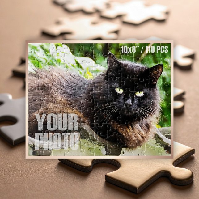 Puzzle Concevez votre propre photo pour animaux de compag (Custom Photo Puzzle - 10x8" / 110 Pieces)