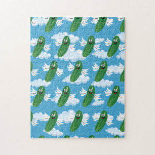 Puzzle Concombre Drôle Pickles Nourriture Humour Fantaisi