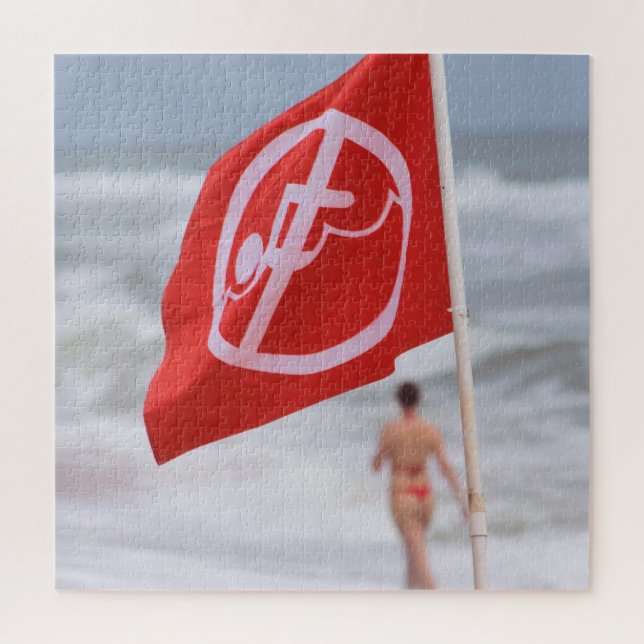 Puzzle Conditions du drapeau rouge — 20x20 (Vertical)