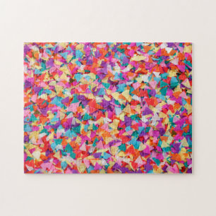 Puzzle Confettis Arc-en-ciel