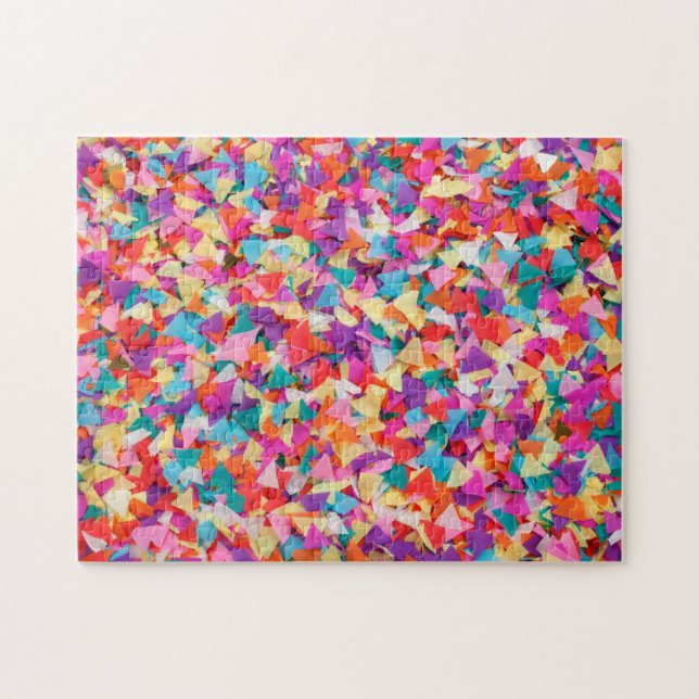 Puzzle Confettis Arc-en-ciel  (Horizontal)