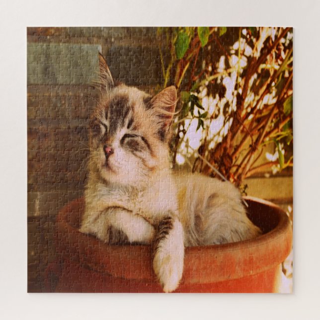 Puzzle Confort Sleepy Kitty (Vertical)