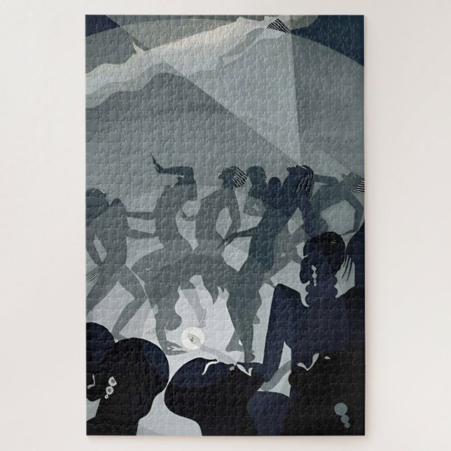 Puzzle Congo – 1928 Aaron Douglas Art (Vertical)
