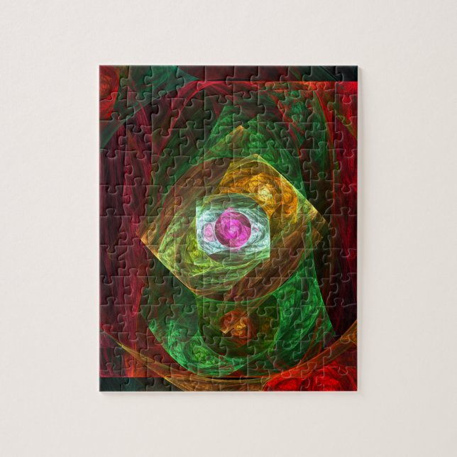 Puzzle Connexions dynamiques Art Abstrait (Vertical)