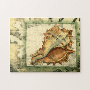 Puzzle Conque Shell de silhouette