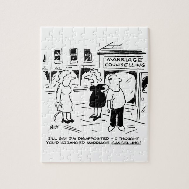 Puzzle Conseil matrimonial, pas annuler (Vertical)