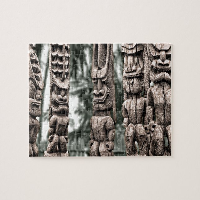 Puzzle Conseil tribal Tiki (Horizontal)