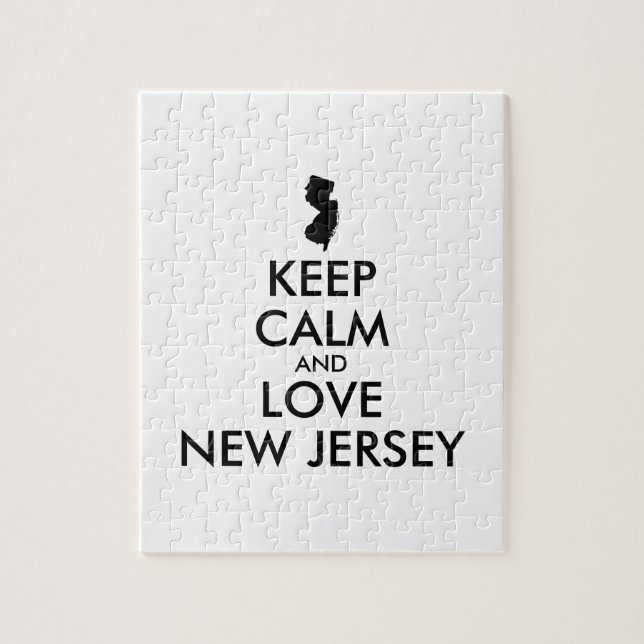 Puzzle CONSERVER CALME et AMOUR NOUVEAU JERSEY (Vertical)