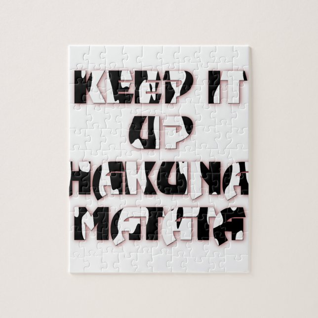 Puzzle Conserver / Hakuna Matata (Vertical)