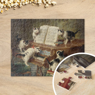 Puzzle Considérant des chatons   Carl Reichert