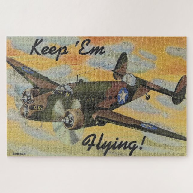 Puzzle Consolidated B-24 Liberator Seconde Guerre mondial (Horizontal)